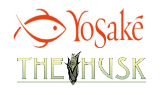 Logos for The Husk and Yosake Restaurants, featured in the Case Study.