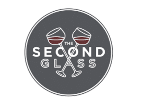 The Second Glass logo — elegant typographic design representing a refined wine bar and restaurant brand based in Wilmington, North Carolina.